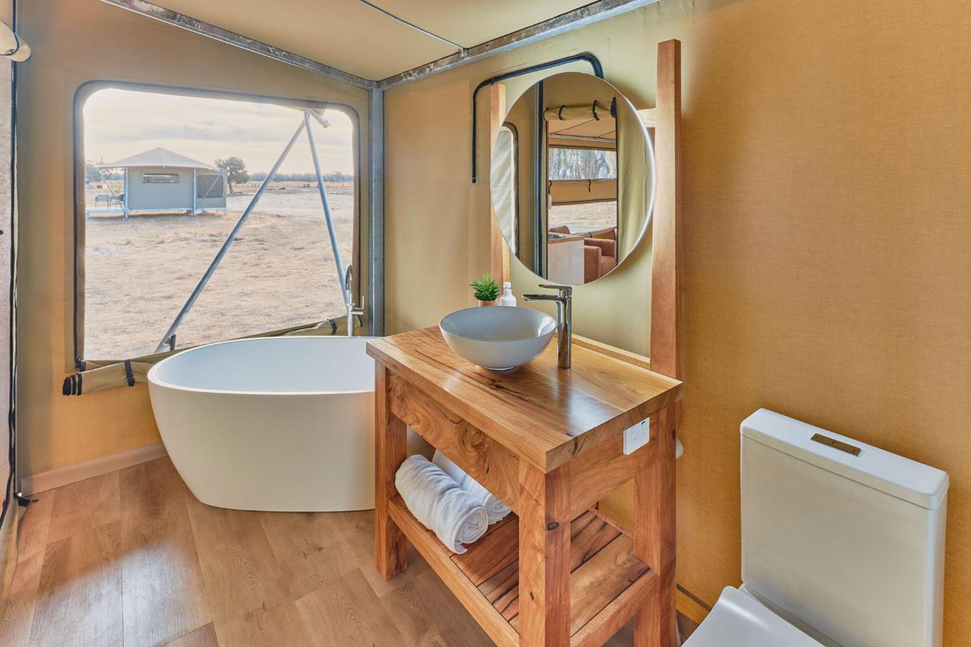Willow Wood Glamping Retreat Broadwater Exterior foto