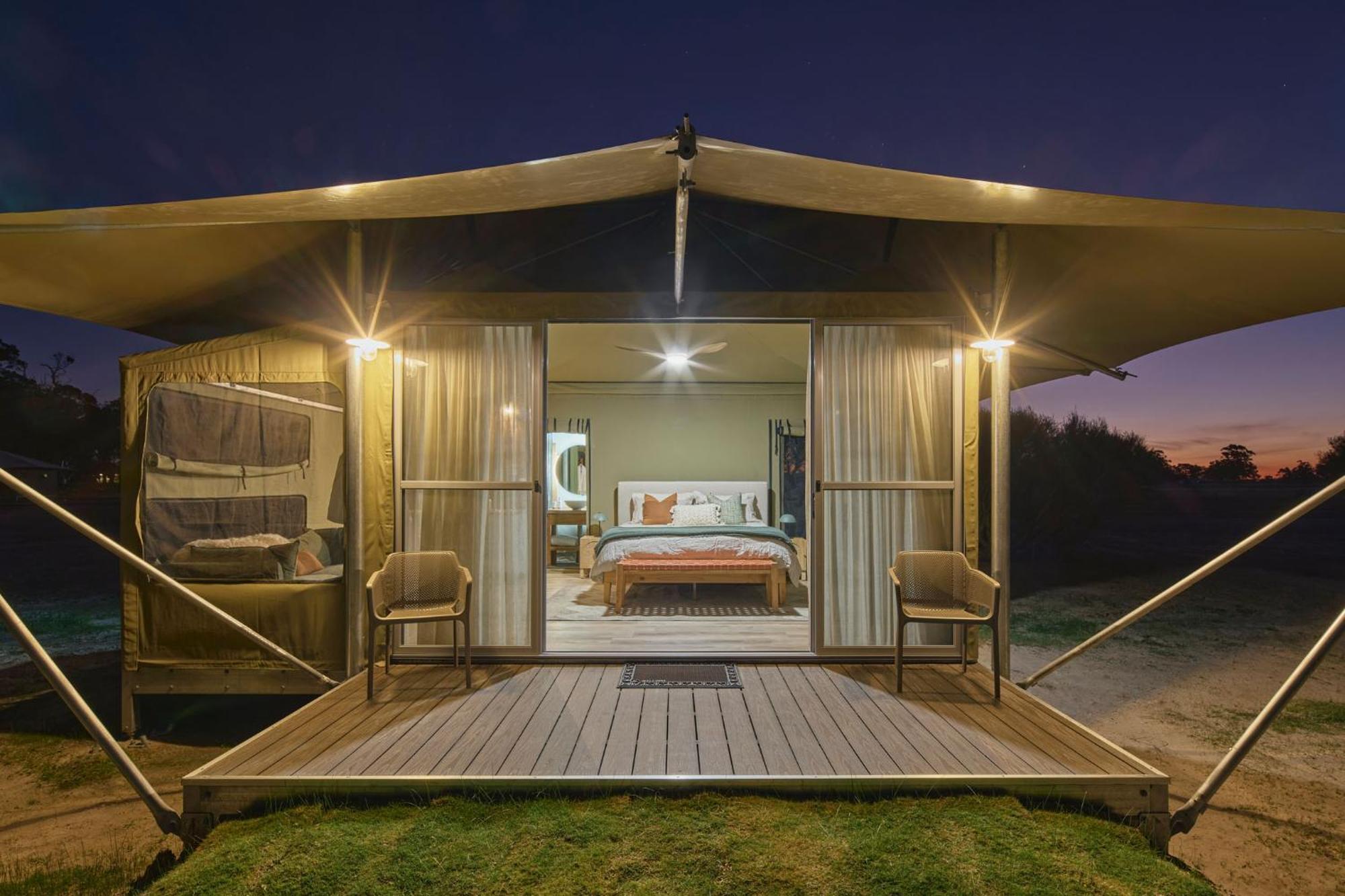 Willow Wood Glamping Retreat Broadwater Exterior foto