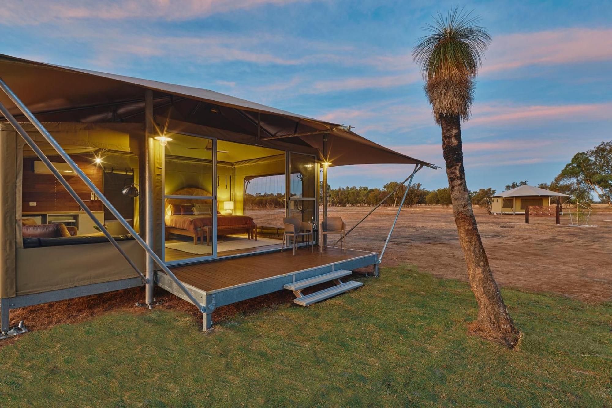 Willow Wood Glamping Retreat Broadwater Exterior foto
