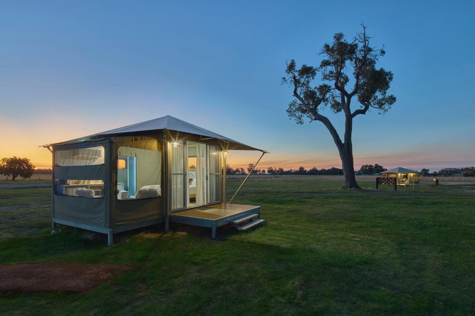 Willow Wood Glamping Retreat Broadwater Exterior foto